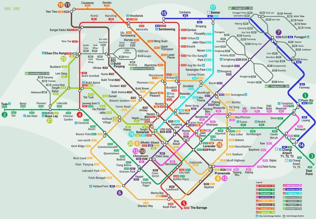 смрт Singapur kartica