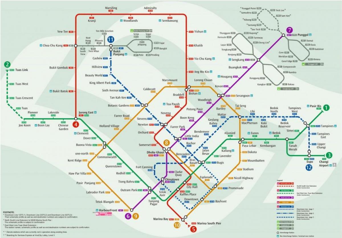 karta Singapura Željeznički