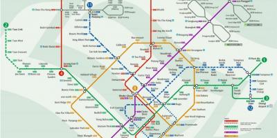 Karta za metro u Singapuru
