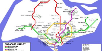 MTR put na karti Singapura